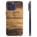 iPhone 14 Pro Max TPU Case - Wood