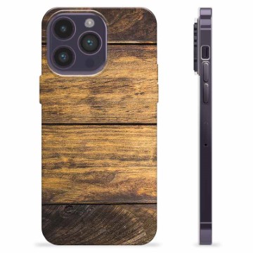 iPhone 14 Pro Max TPU Case - Wood