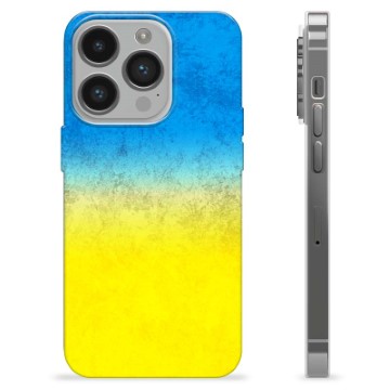 iPhone 13 TPU Case Ukrainian Flag - Two Tone