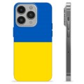 iPhone 13 TPU Case Ukrainian Flag - Two Tone