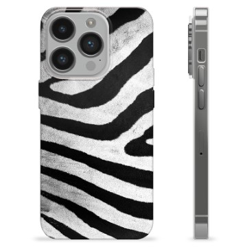 iPhone 14 Pro TPU Case - Zebra