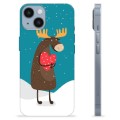 iPhone 14 TPU Case - Cute Moose