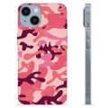 iPhone 14 TPU Case - Pink Camouflage