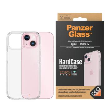 iPhone 15 PanzerGlass HardCase Case with D3O - Clear