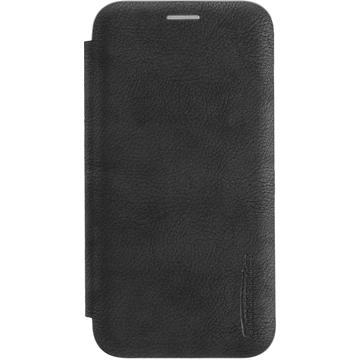 iPhone 15 Plus Commander Noblesse Flip Case - Black