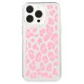 iPhone 15 Pro Fashion TPU Case - Pink Leopard