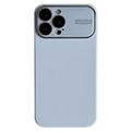 iPhone 15 Pro Liquid Silicone Case with Lens Glass Protection