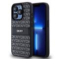 iPhone 15 Pro Max DKNY Repeat Pattern Tonal Stripe Case