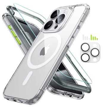 iPhone 15 Pro Max ESR HaloLock MagSafe Classic Pro Set - Clear