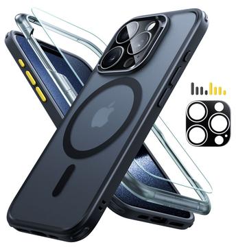 iPhone 15 Pro Max ESR HaloLock MagSafe Classic Pro Set - Frosted Black