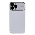 iPhone 15 Pro Max Liquid Silicone Case with Lens Glass Protection