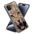 iPhone 15 Pro Max Stylish Ultra-Slim TPU Case - Leopard