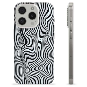 iPhone 15 Pro TPU Case - Mesmerizing Zebra