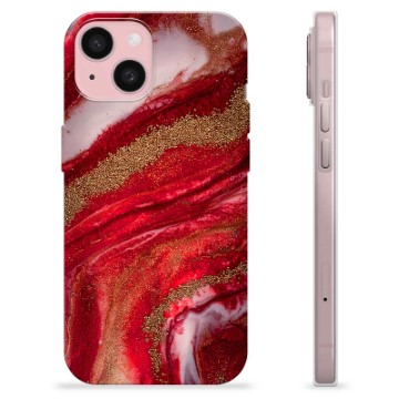 iPhone 15 TPU Case - Golden Ruby