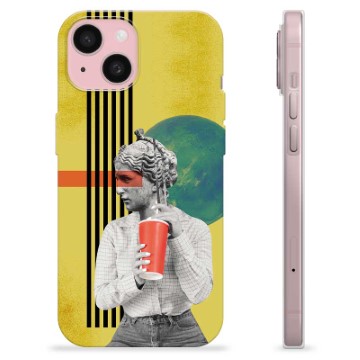 iPhone 15 TPU Case - Retro Art