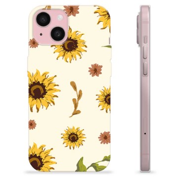 iPhone 15 TPU Case - Sunflower