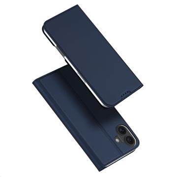 iPhone 16 Dux Ducis Skin Pro Flip Case - Blue