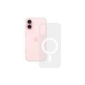 iPhone 16 Ksix Flex MagCharge Hybrid Case - Transparent