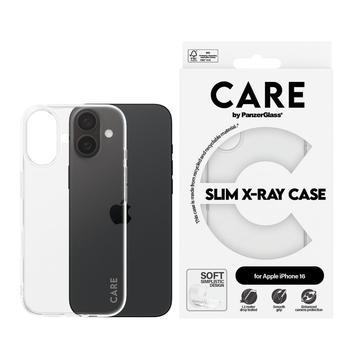 iPhone 16 PanzerGlass Care Fashion Slim X-Ray Case - Transparent