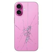 iPhone 16 Plus Back Cover Repair - Glass Only - Pink