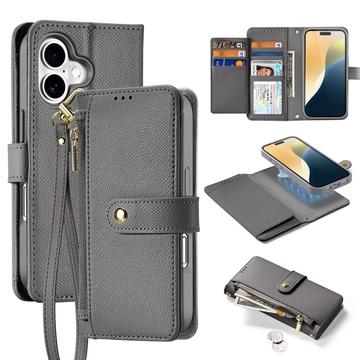 iPhone 16 Plus Dux Ducis Lawa Wallet Leather Case w. Magnetic Cover