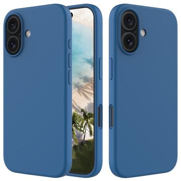 iPhone 16 Plus Liquid Silicone Case - Blue