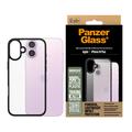 iPhone 16 Plus PanzerGlass HardCase Case - Black / Transparent