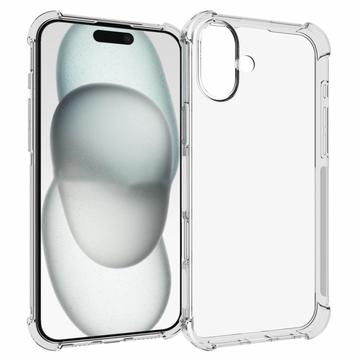 iPhone 16 Plus Shockproof TPU Case - Transparent