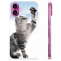 iPhone 16 Plus TPU Case - Cat