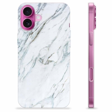 iPhone 16 Plus TPU Case - Marble