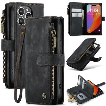 iPhone 16 Pro Caseme C30 Multifunctional Wallet Case