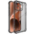 iPhone 16 Pro Imak Drop-Proof TPU Case - Transparent Black