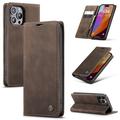 iPhone 16 Pro Max Caseme 013 Series Wallet Case - Coffee