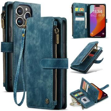 iPhone 16 Pro Max Caseme C30 Multifunctional Wallet Case - Blue