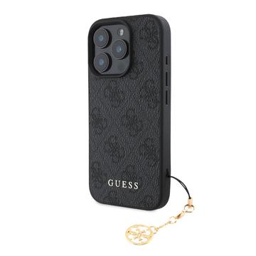 iPhone 16 Pro Max Guess 4G Charms Collection Hybrid Case - Grey