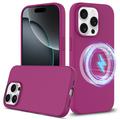 iPhone 16 Pro Max Liquid Silicone Case - MagSafe Compatible - Purple