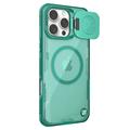 iPhone 16 Pro Max Nillkin IceBlade Prop Magnetic Case - MagSafe Compatible, Slide Lens Lid - Green