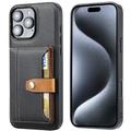 iPhone 16 Pro Max Retro Style Case with Wallet