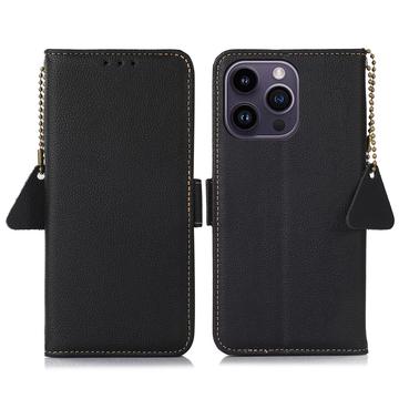 iPhone 16 Pro Max Wallet Leather Case with RFID