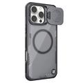 iPhone 16 Pro Nillkin IceBlade Prop Magnetic Case - MagSafe Compatible, Slide Lens Lid - Black