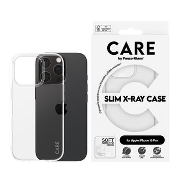 iPhone 16 Pro PanzerGlass Care Fashion Slim X-Ray Case - Transparent