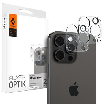 iPhone 16 Pro/16 Pro Max Spigen Optik.tR Camera Lens Protector - Clear