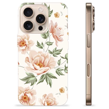 iPhone 16 Pro TPU Case - Floral