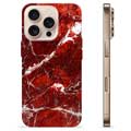 iPhone 16 Pro TPU Case - Red Marble