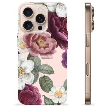 iPhone 16 Pro TPU Case - Romantic Flowers