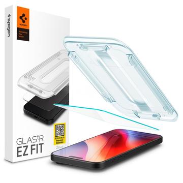 iPhone 16/15 Spigen Glas.tR Ez Fit Tempered Glass Screen Protector