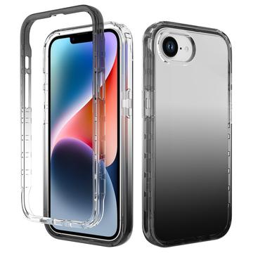 iPhone 16e Gradient Series Hybrid Case - Black / Transparent