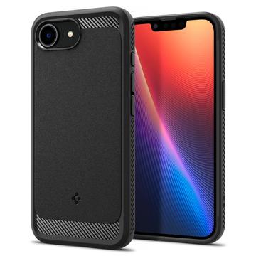 iPhone 16e Spigen Rugged Armor Mag TPU Case - Black