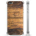 iPhone 5/5S/SE Hybrid Case - Wood