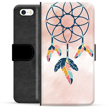 iPhone 5/5S/SE Premium Wallet Case - Dreamcatcher